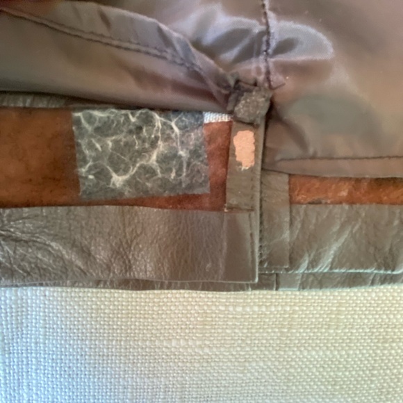 Mix-It Womens Brown Soft Leather Western Casual Skirt- Sz-4 - Picture 3 of 14